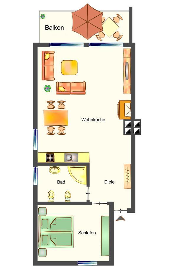 Villa Europa เฮริงสดอร์ฟ ภายนอก รูปภาพ