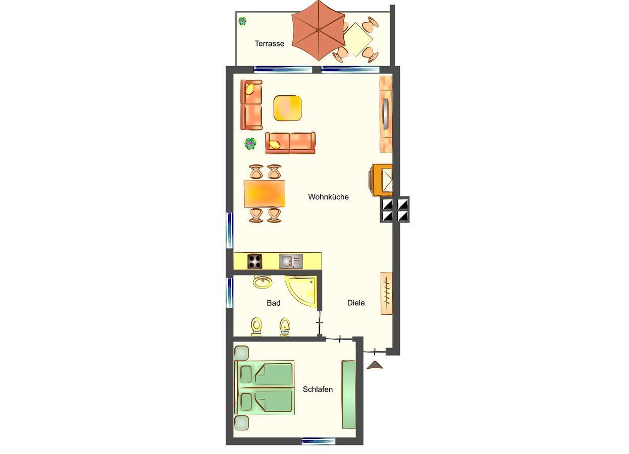 Villa Europa เฮริงสดอร์ฟ ภายนอก รูปภาพ